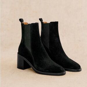Pippa Ankle Boots (Genuine Suede Leather) Like New Box Included